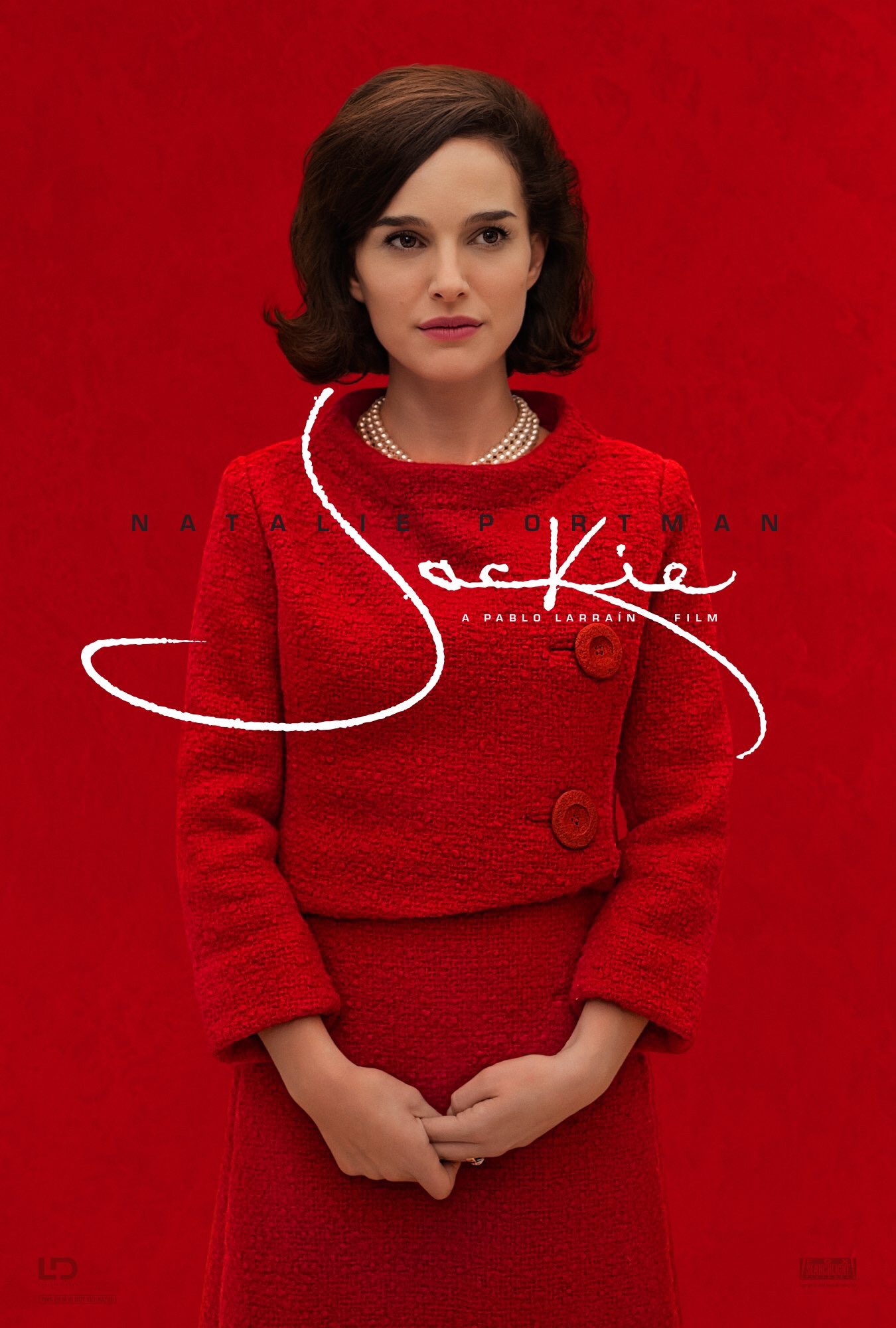 director: Pablo Larraín writer: Noah Oppenheim cinematographer: Stéphane Fontaine editor: Sebastián Sepúlveda composer: Mica Levi cast: Natalie Portman, Peter Sarsgaard, Greta Gerwig, Richard E. Grant, John Hurt, Caspar Phillipson, John Carroll Lynch, Beth Grant country: Chile year: 2016