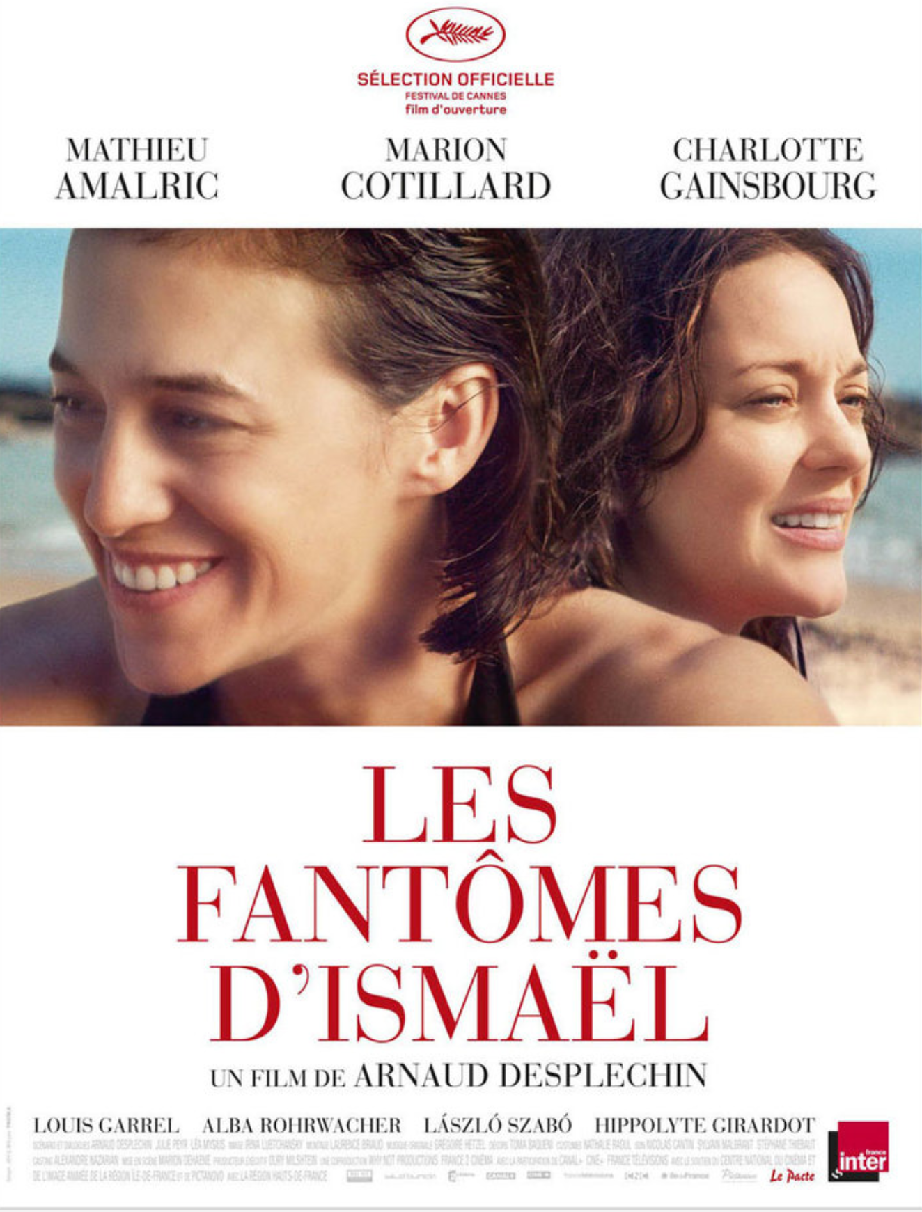 director: Arnaud Desplechin writer: Arnaud Desplechin, Léa Mysius, Julie Peyr cinematographer: Irina Lubtchansky editor: Laurence Briaud composer: Grégoire Hetzel, Mike Kourtzer cast: Mathieu Amalric, Marion Cotillard, Charlotte Gainsbourg, Louis Garrel, Alba Rohrwacher, László Szabó, Hipplyte Girardot country: France year: 2017