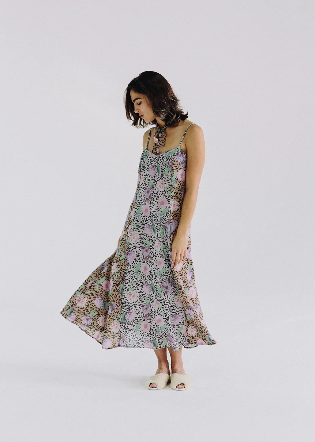 'The Runaway' dress in Wild Dahlia, $328