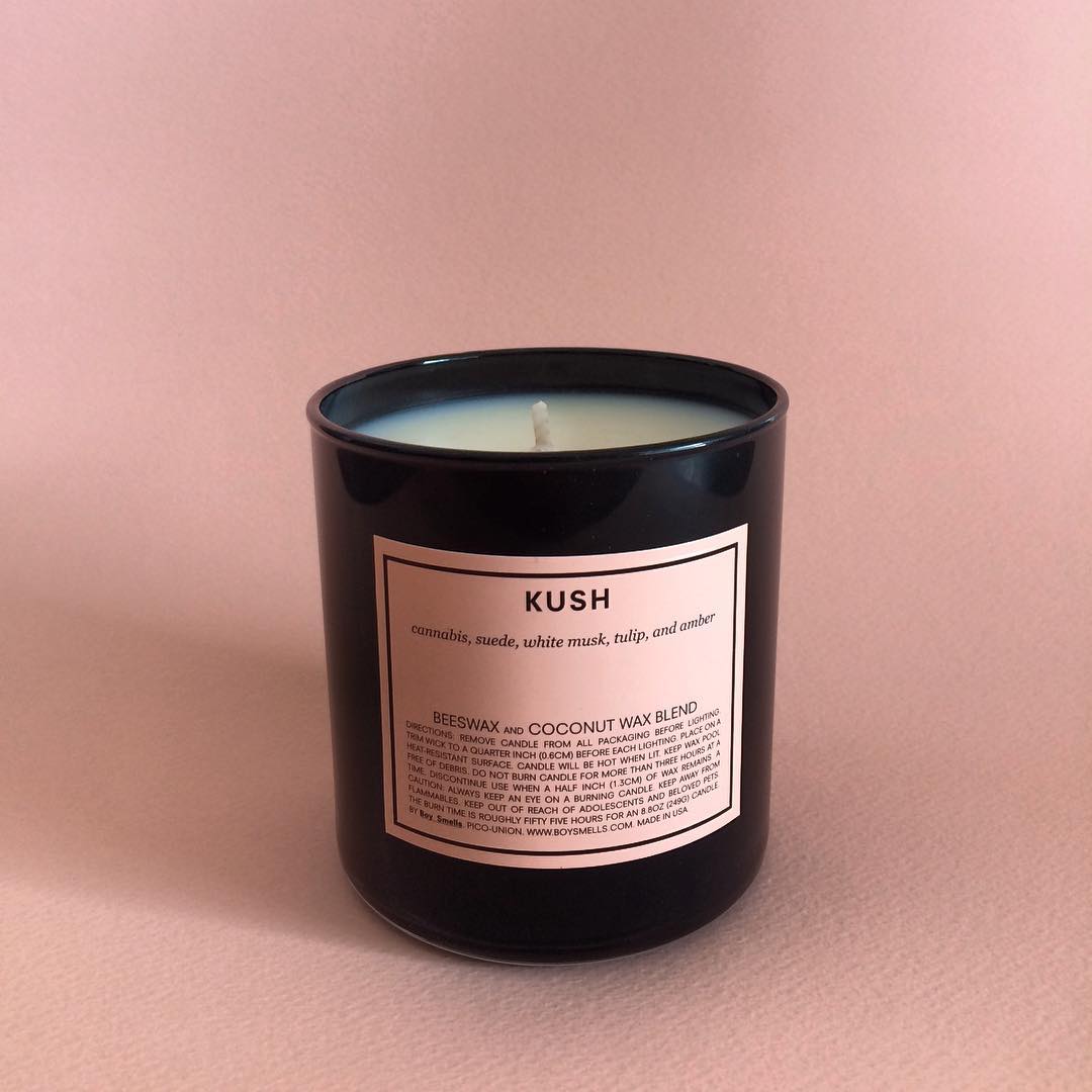 Boy Smells 'Kush' candle, $29