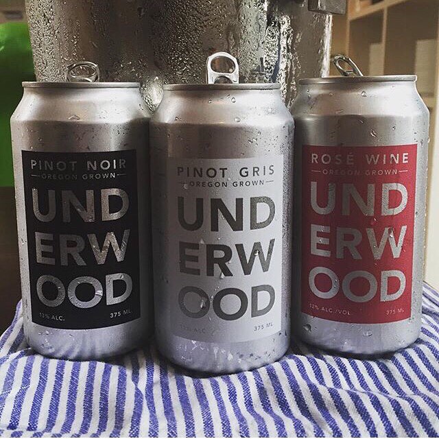 Underwood Wine Co. canned wine, $28 (four pack)