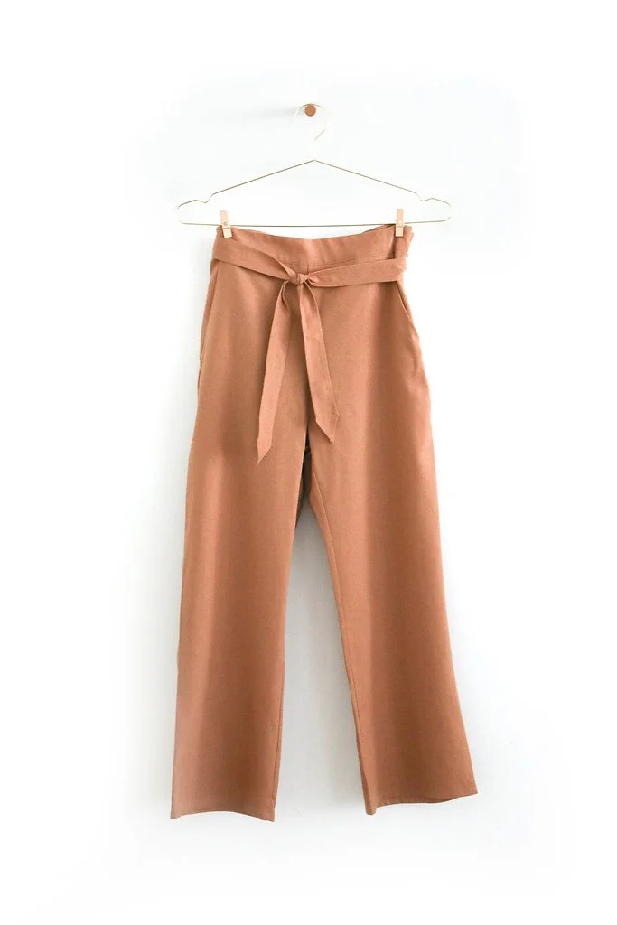 Donni 'Flora' pants in Camel, $196