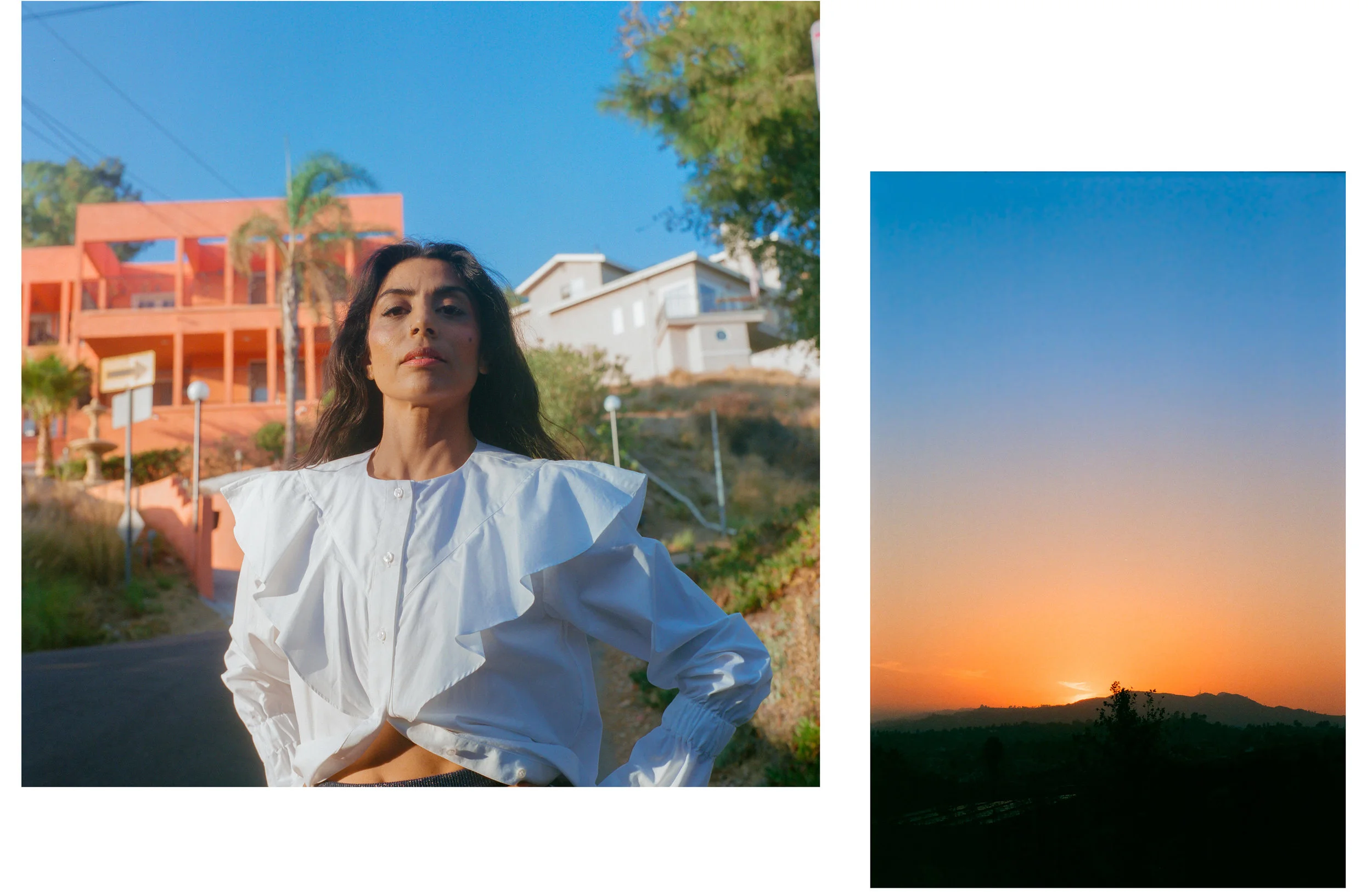 Blouse by Fabiana Pigna , Swim suit high waist panty by Giu Giu (via Nonna )