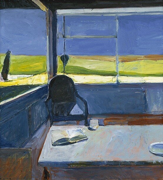 Current mood, c/o Richard Diebenkorn. 📚 What&rsquo;s everyone reading now?