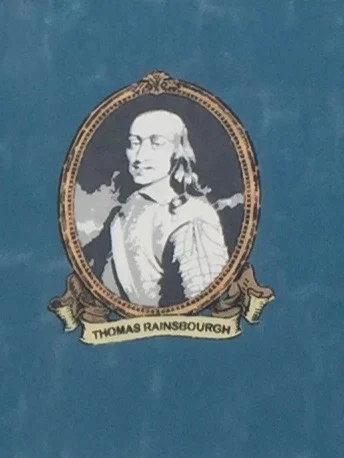 Image of Thomas Rainsborough from a mural in the Ouseburn Valley, Newcastle. Image by Rachel Hammersley.