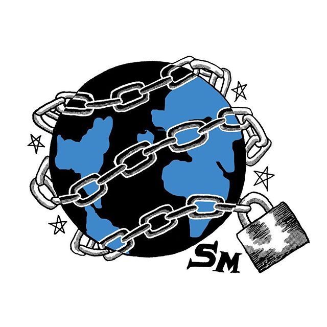 🌎 Design for @sm.worldwide 🌎
.
.
.
.
#design #logo #art #concept #world #dope #locked #singlemothers