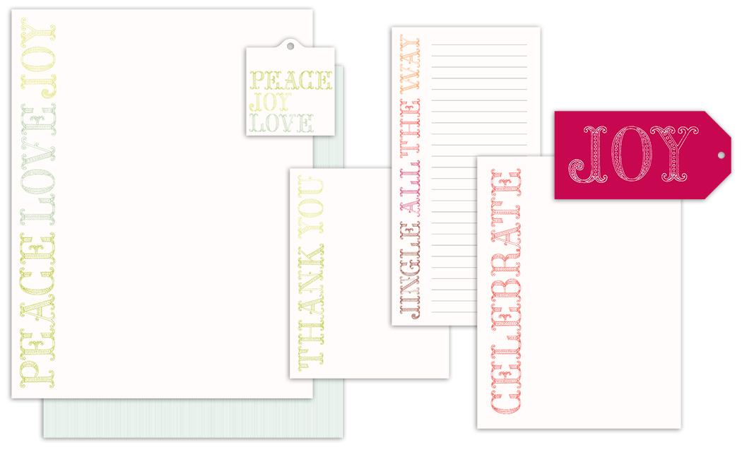 Crane & Co. boxed stationery, "Chloe B."