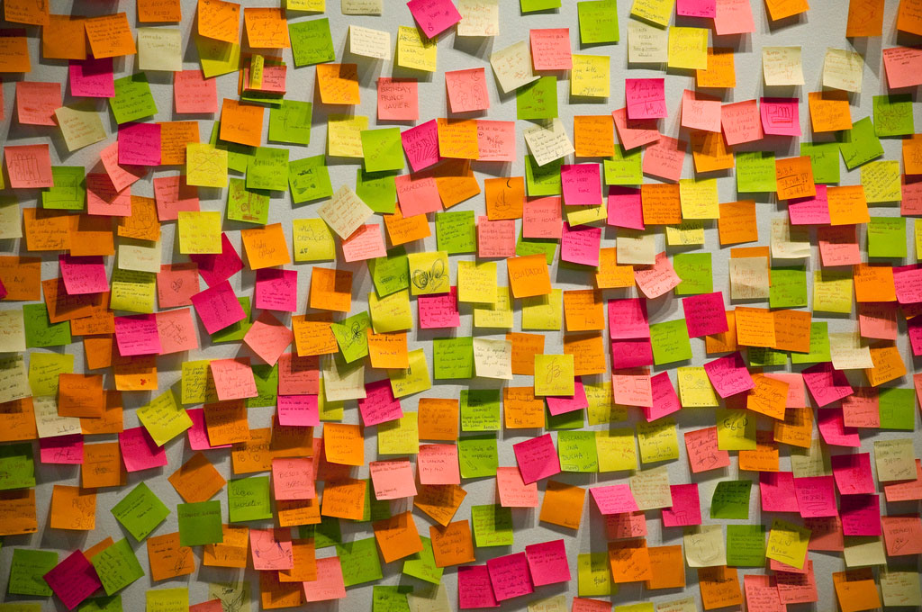 Early stages of design thinking