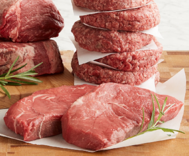 Raw meat collection