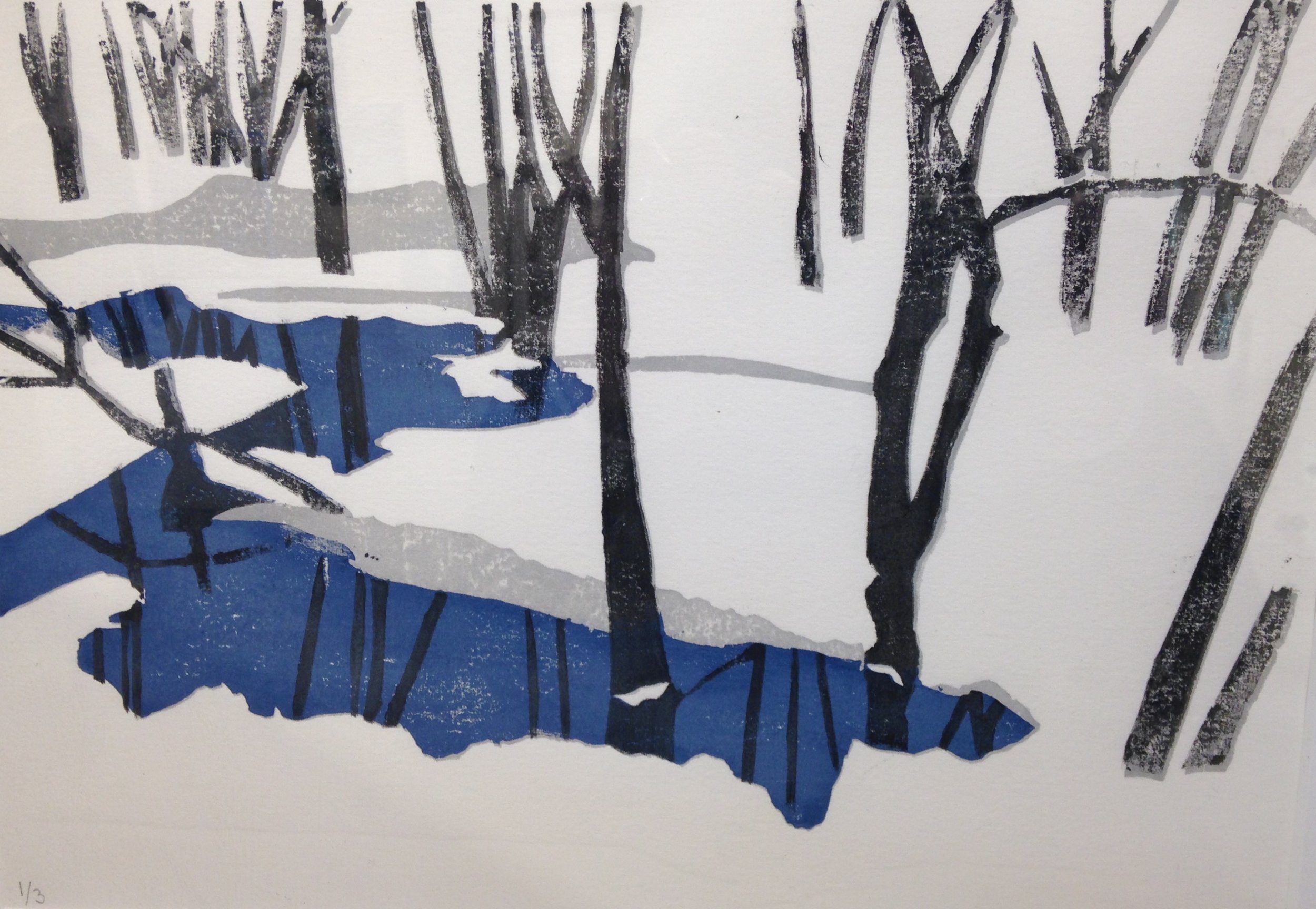 Lanesville winter by Frank Curcio