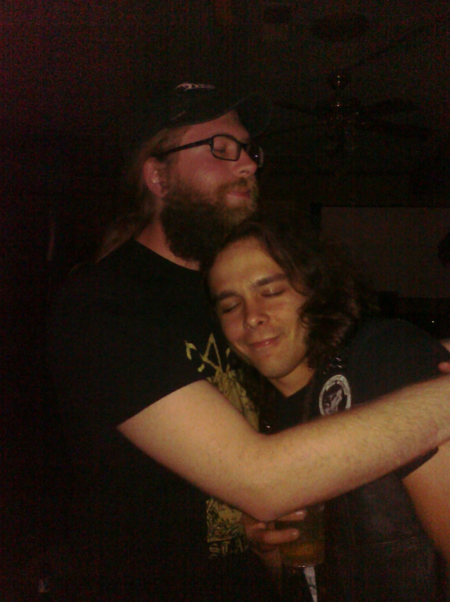 CHUCK (LEFT) AND ANTON (RIGHT)