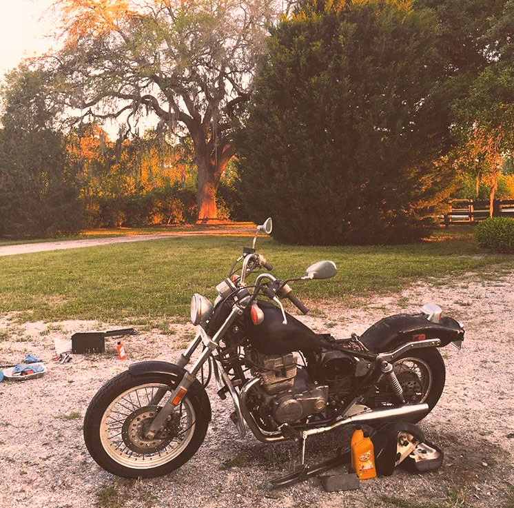THE AUTHOR'S '87 HONDA REBEL 450