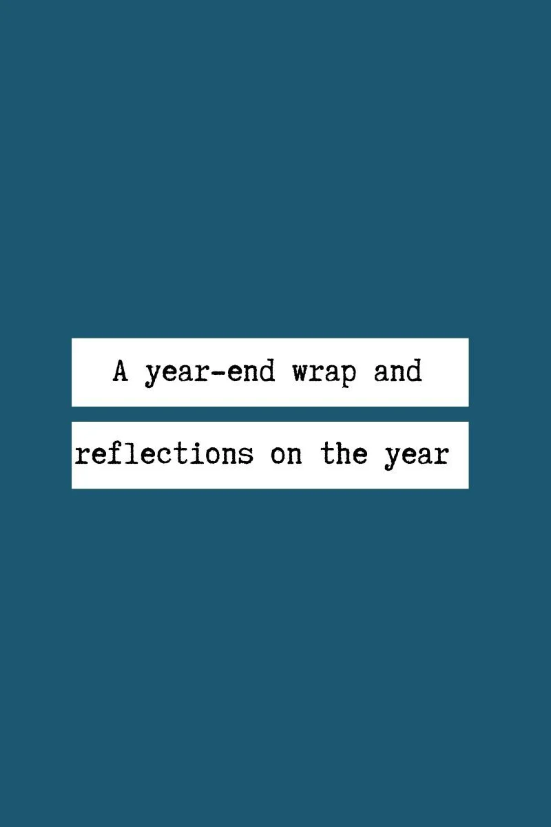 Looking back on 2025 and forward to 2026 — Writing Unfiltered