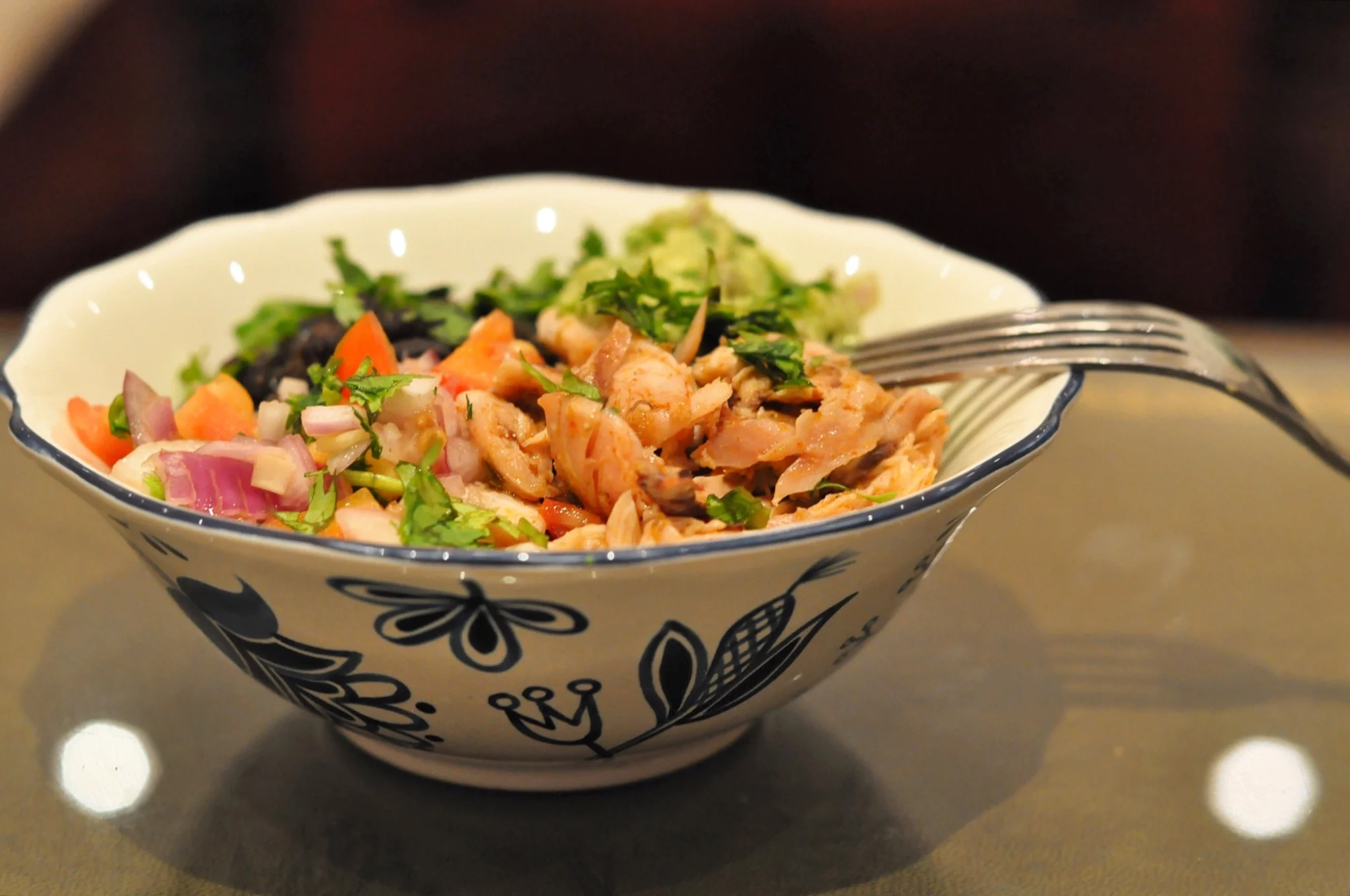 Chicken burrito bowl