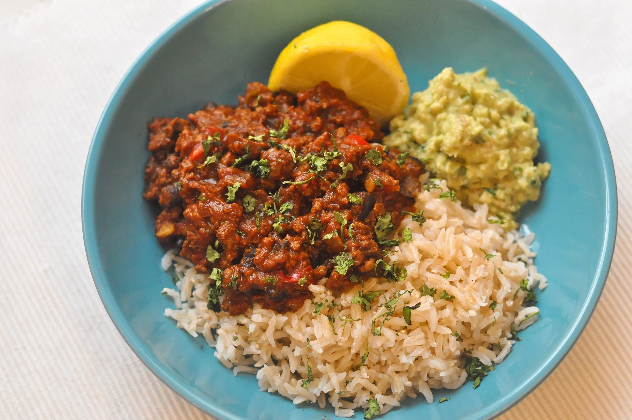 Beef and black bean chilli