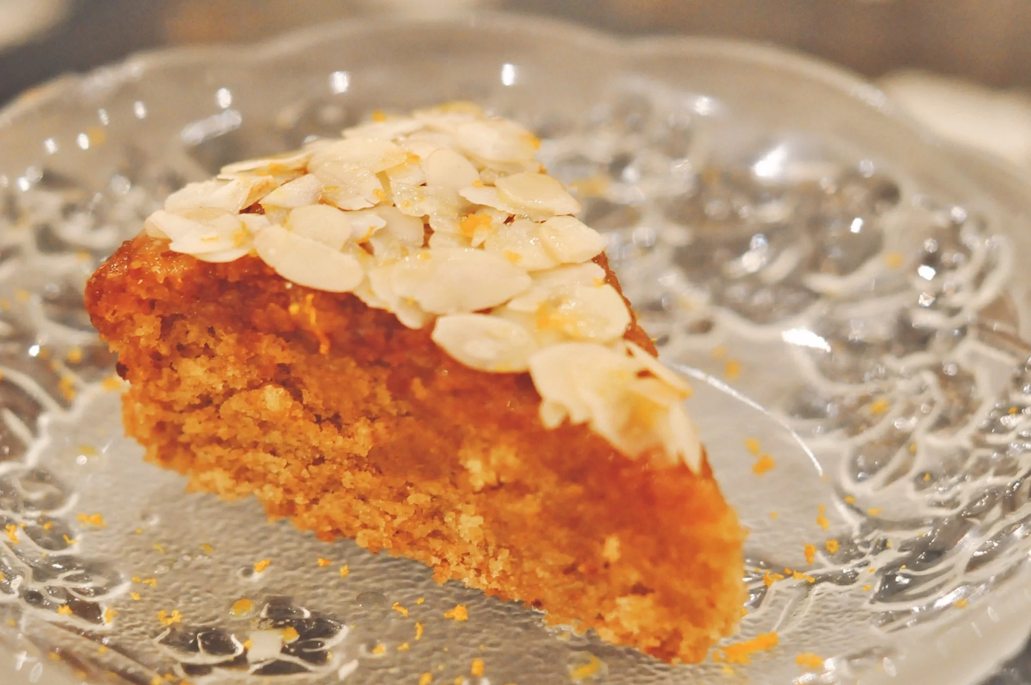 Orange and almond cake 