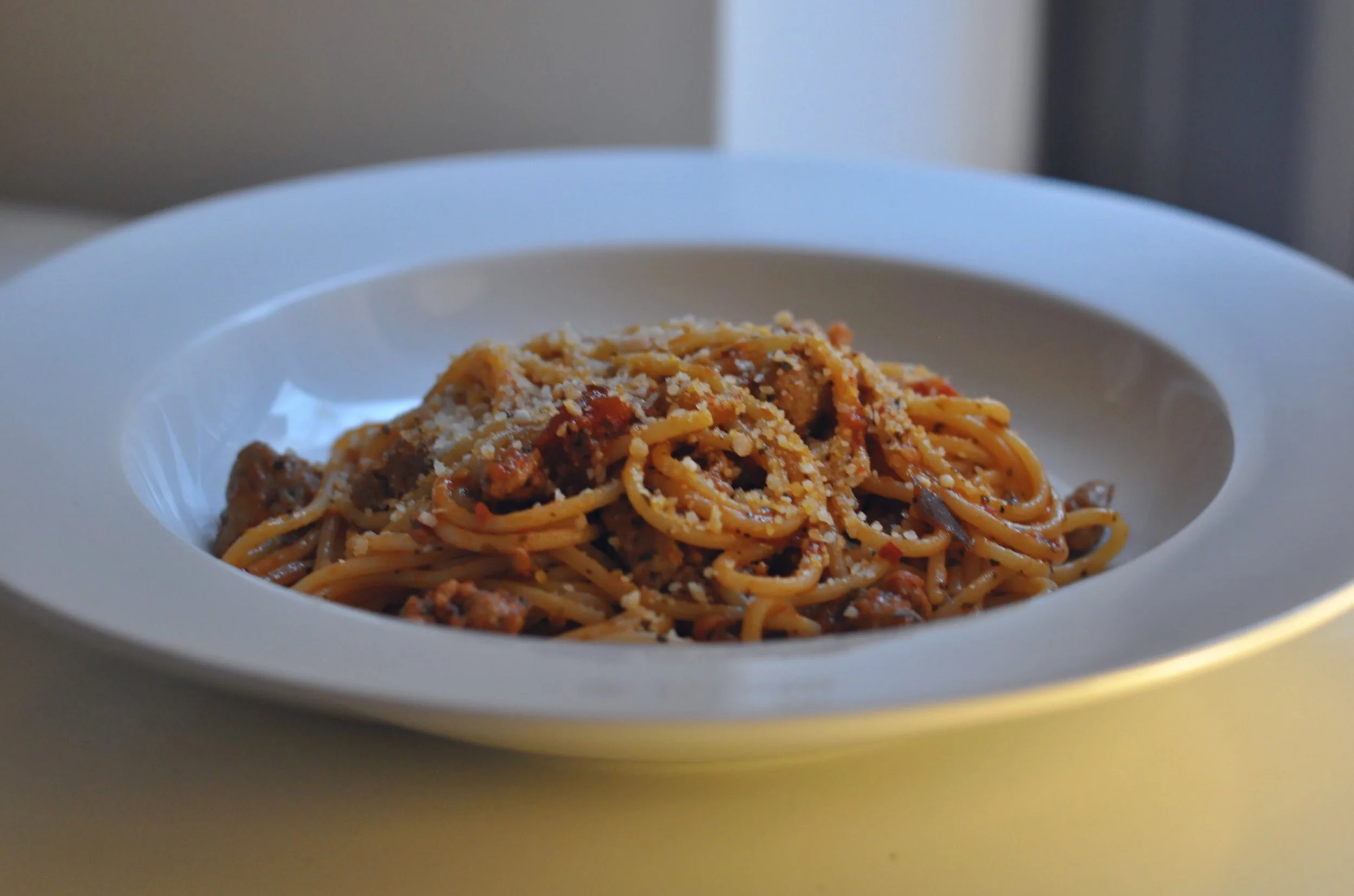 Spicy Sausage Ragu