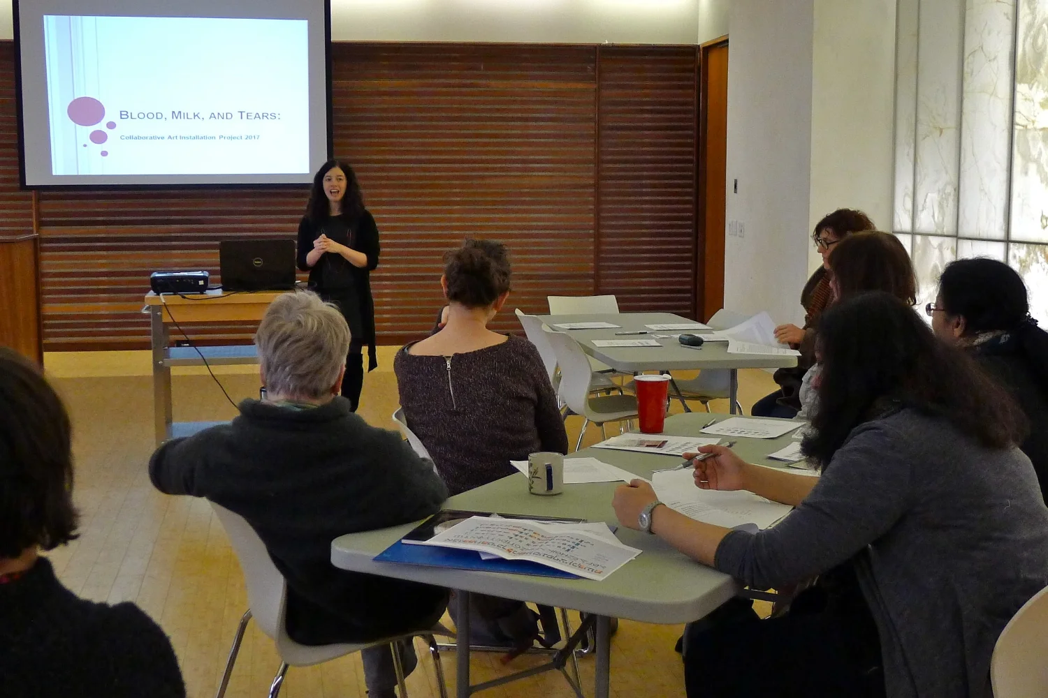 Project launch with the women sharing in the study of texts from the Quran and the Hebrew Bible.