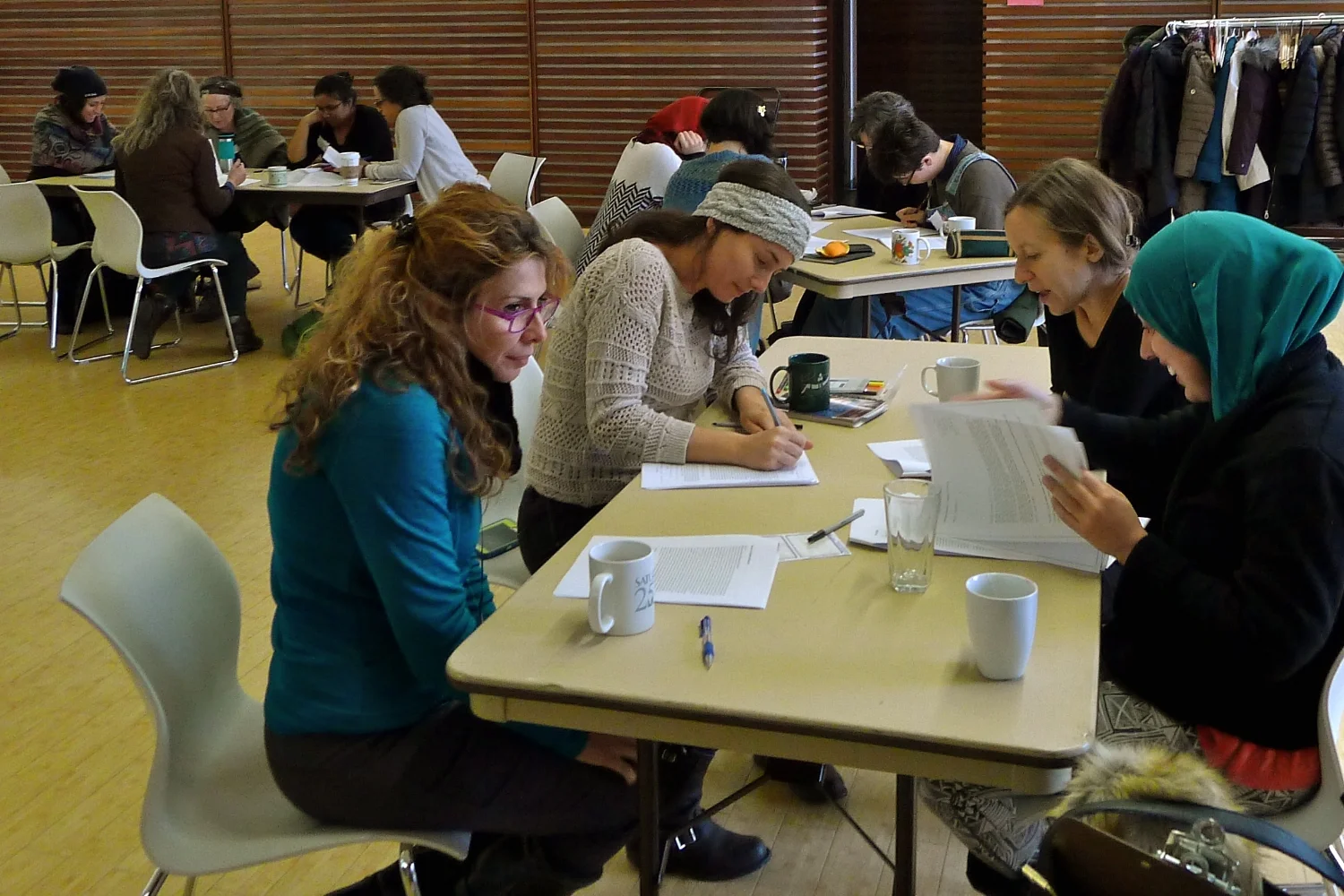 Our text study workshop was hosted by the Multi-Faith Centre at the University of Toronto