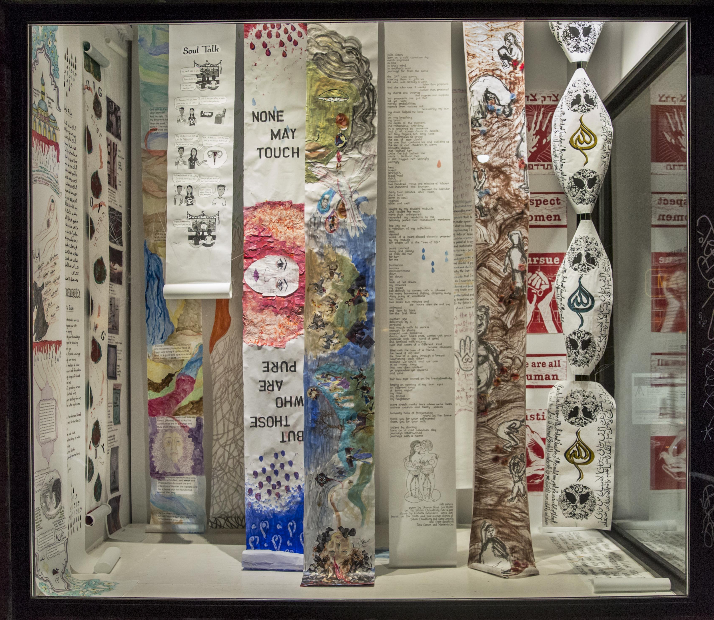 Blood, Milk & Tears installation. Photo by Justine Apple Photography