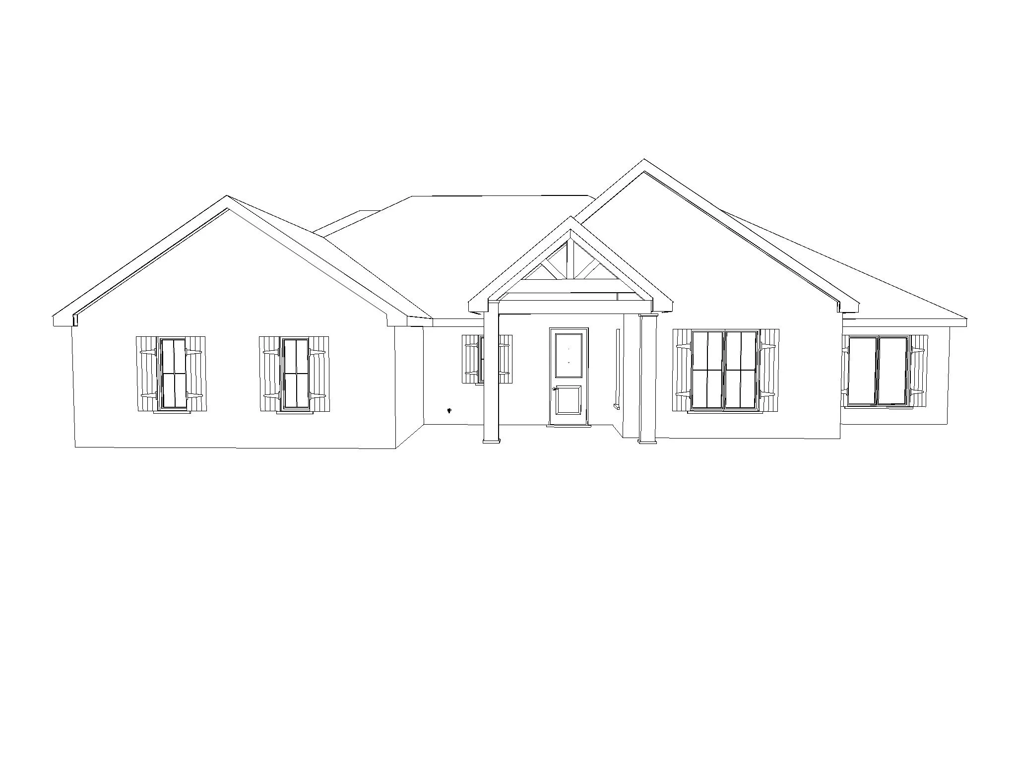 PLANS UNDER 3000 SQUARE FEET: CORNER PLAN