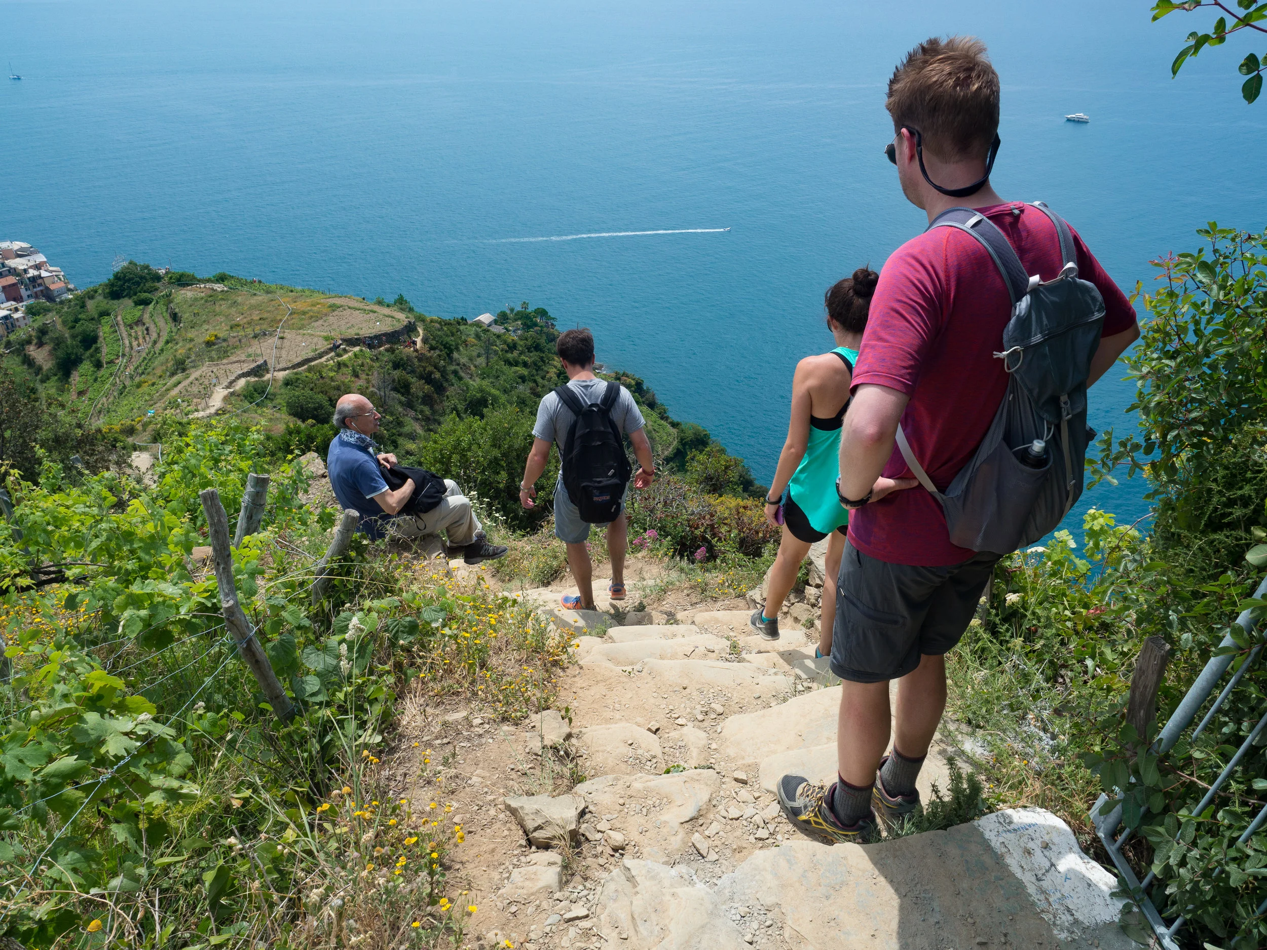 Good grip is essential for the steep steps and dusty trails of Cinque Terre!