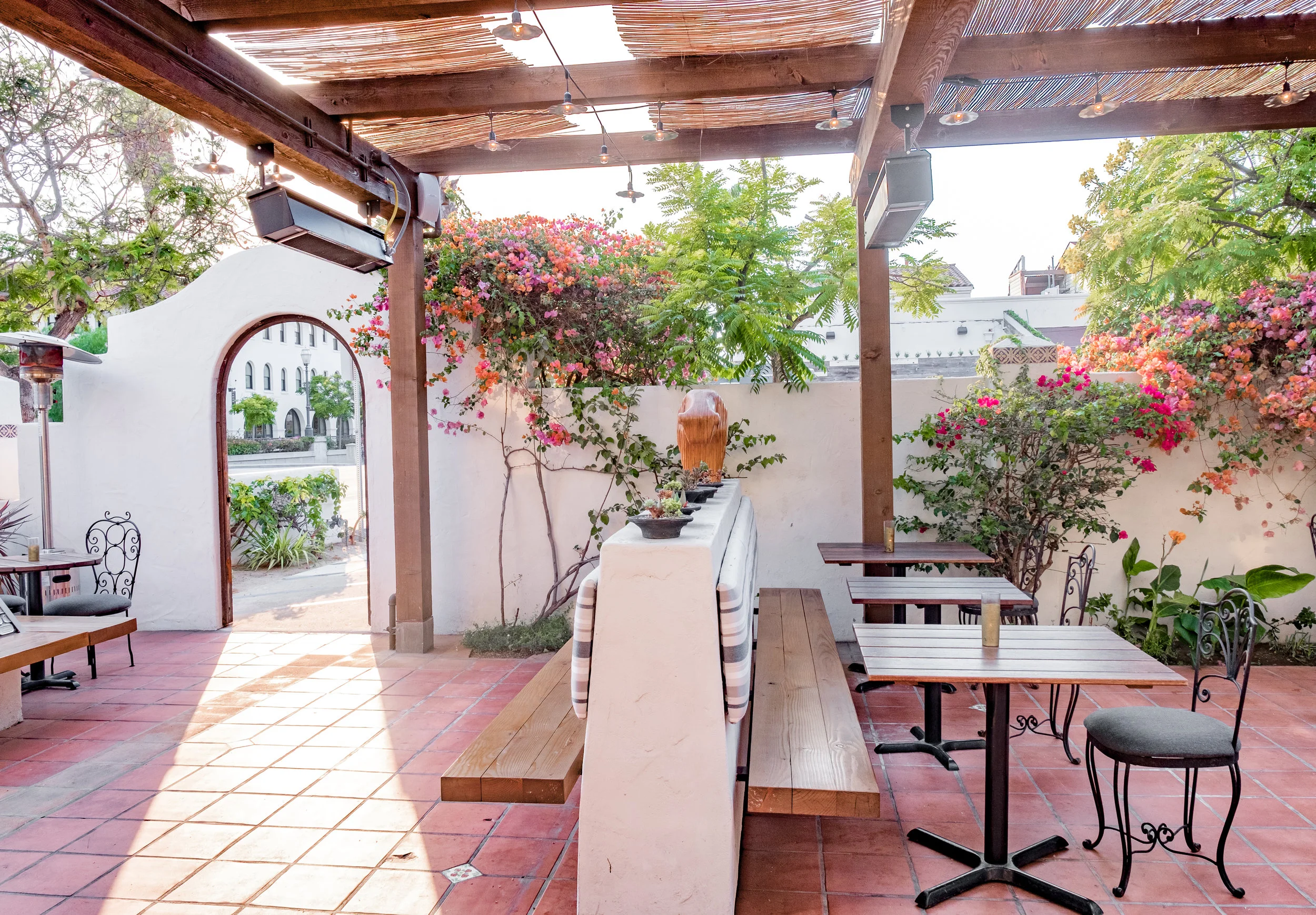Loquita's outdoor patio
