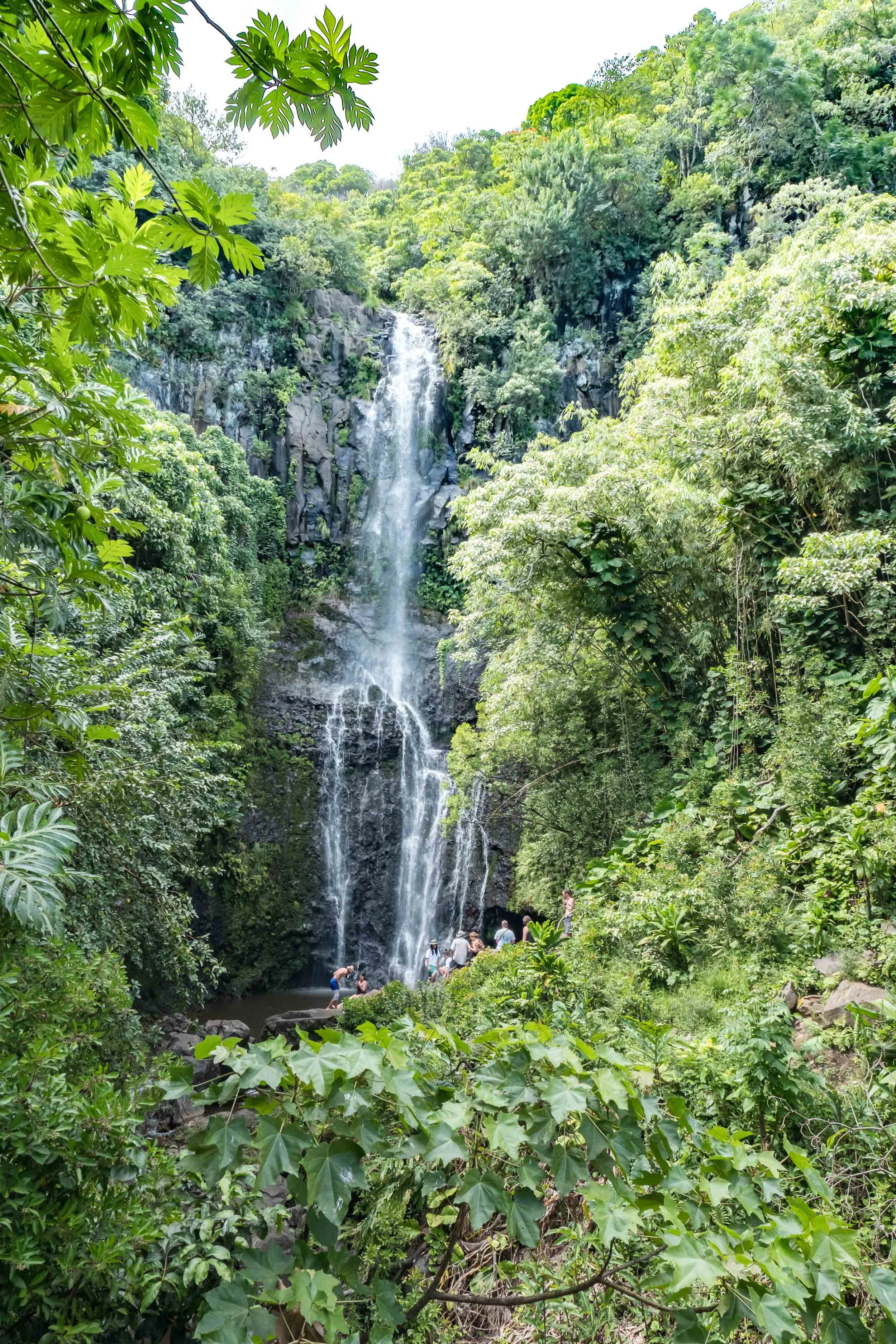 Wailua Falls on the Road to Hana