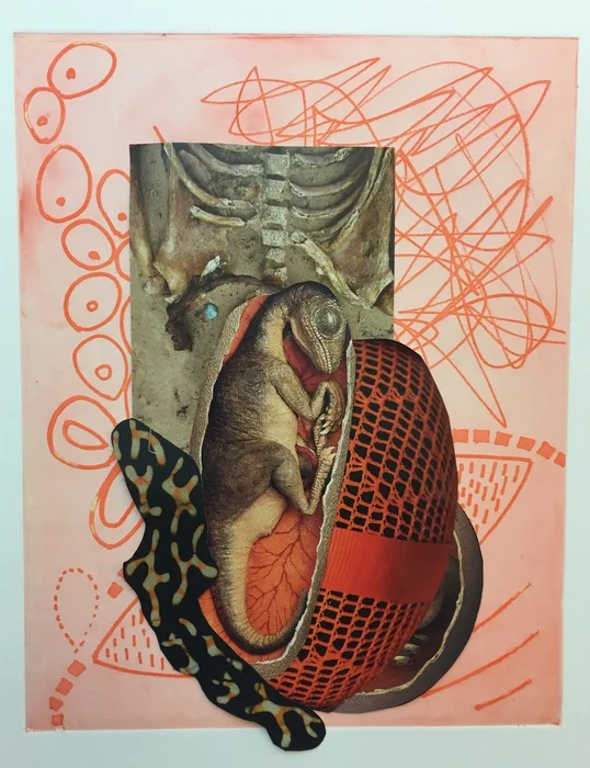Judy Gould - " Embryology " (16"x 20") - $375