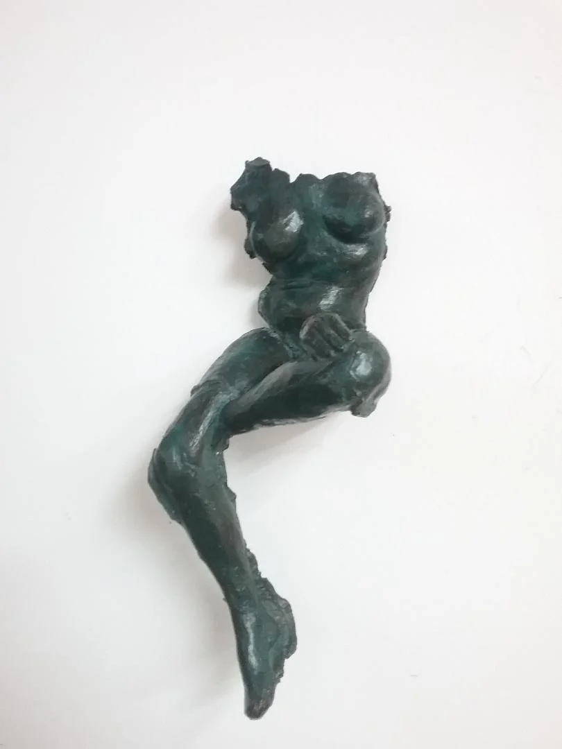 Gina Novendstern "Fragment" Bronze female nude $2800