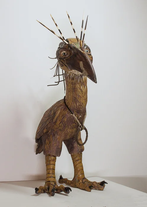 David Woehr - "Imogene the Harpy" (24" x 7" x 6") - $1250