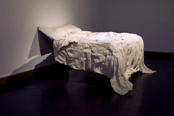 Leah Hamel- "Memory is a Ghost" (27" x 48" x 64"") - $1250