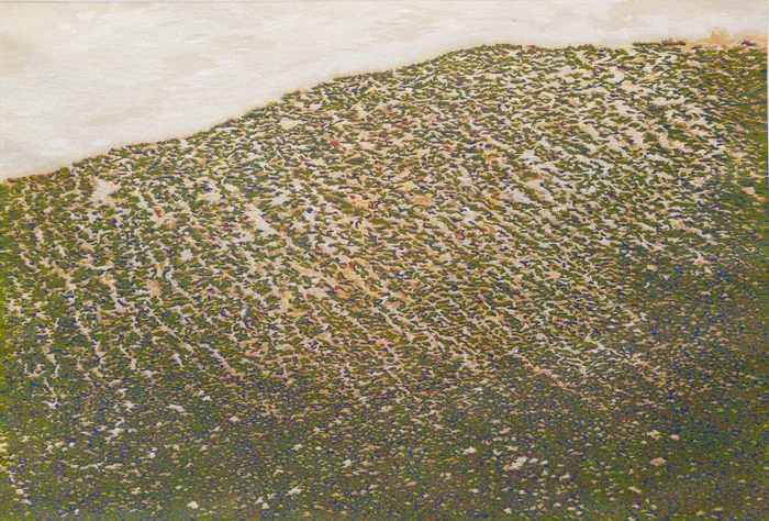 Robin Gibson- "The Still Point" (39" x 54") - $1400
