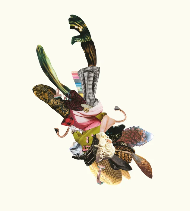 Angela Piehl Lure Digital Print from Collage (26" x 20") $600