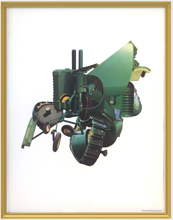Rhett Russo Tractivator and Sklovsky Experimentals Collage (30" x 22") $2000
