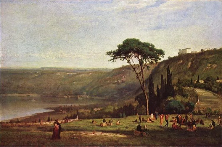 George Inness, Lake Albano