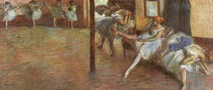Edgar Degas, Ballet Rehearsal