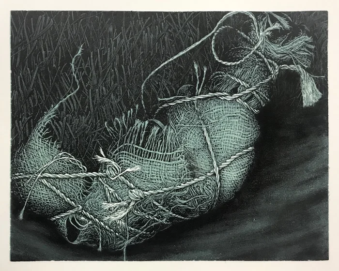 Kyle Chaput - Bundle IV - woodcut (11" x 14") $800