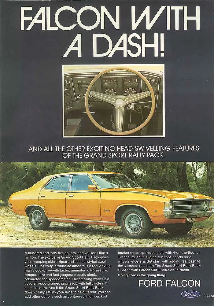 Vintage Ford Falcon Ads (1960–2016) | Original Print Archive — Tunnel Ram
