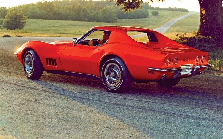 The 1968 Corvette Sting Ray - changed to Stingray for 1969 - styling perfection