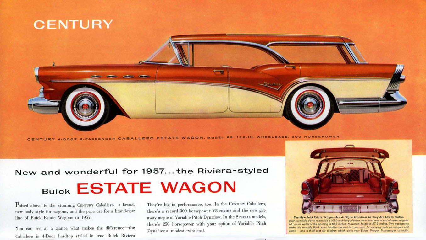 The 'Riviera-styled' Buick Estate Wagon - for pulling up to the country club in style