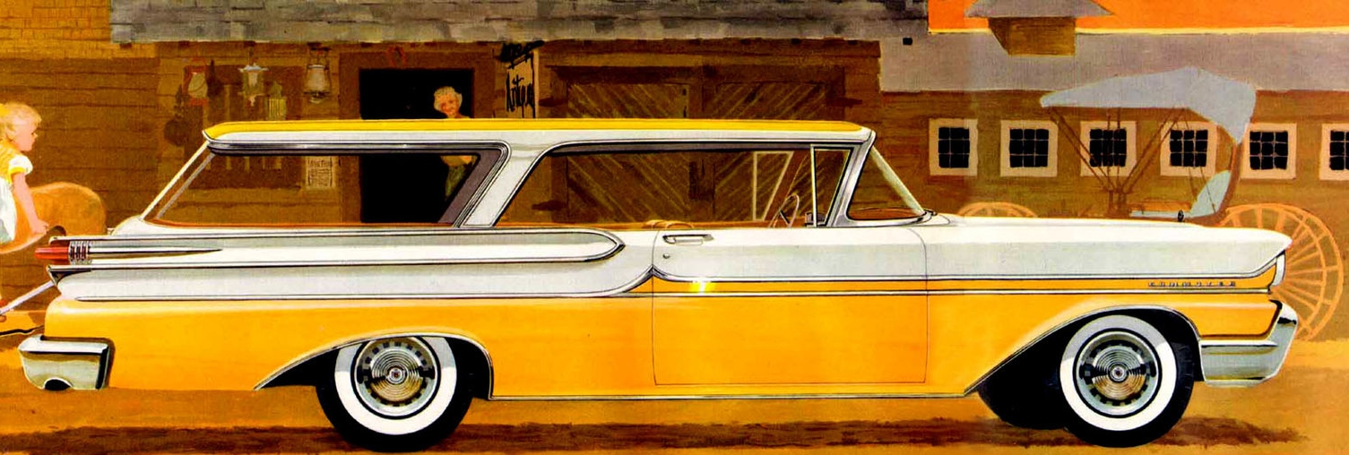 Mercury even offered a two door hardtop wagon - god love 'em