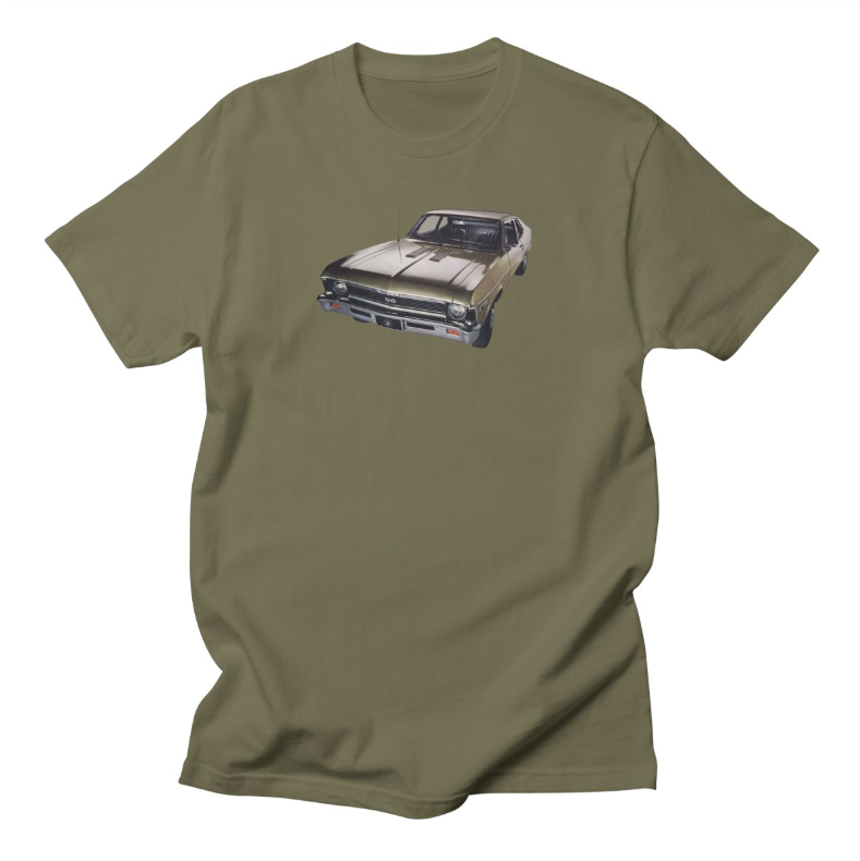 Muscle Car Burnout T-Shirt by: Mini Shatsu