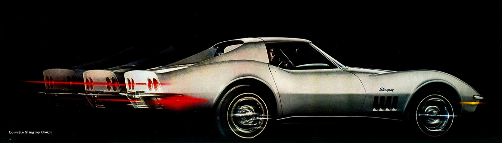 Chevrolet sold a record 36,762 Corvettes for model year 1969.