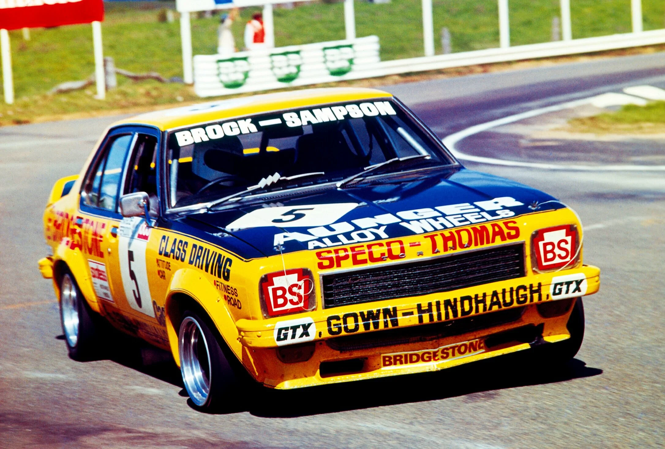 Brock at the wheel of the L34 SLR5000 Torana, 1975 Bathurst 1000