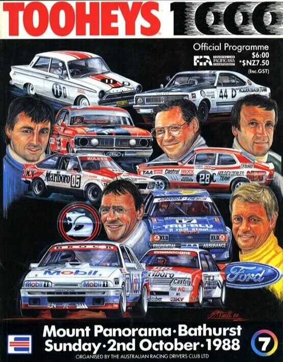 We never made it back to accept our new friends’ offer to join them for Bathurst 1988