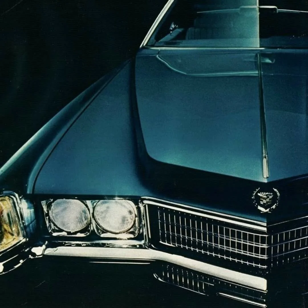 1970 Cadillac Eldorado - with 500 cubic inch V8 (8.2ltr) driving the front wheels.