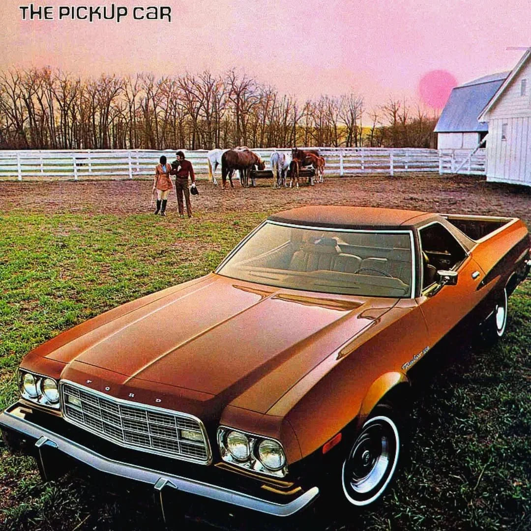 '73 Ford Ranchero - 'the pickup car'