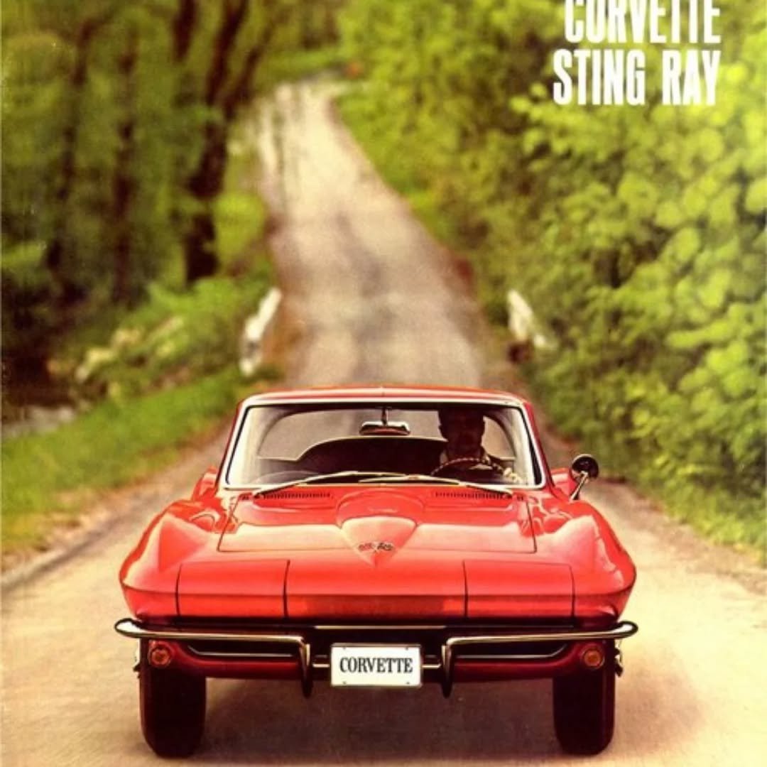 Chevrolet Corvette for 1965. First year for 4-wheel disc brakes, first year for the 396 big blick V8, last year for the fuel-injected 327 small block V8.