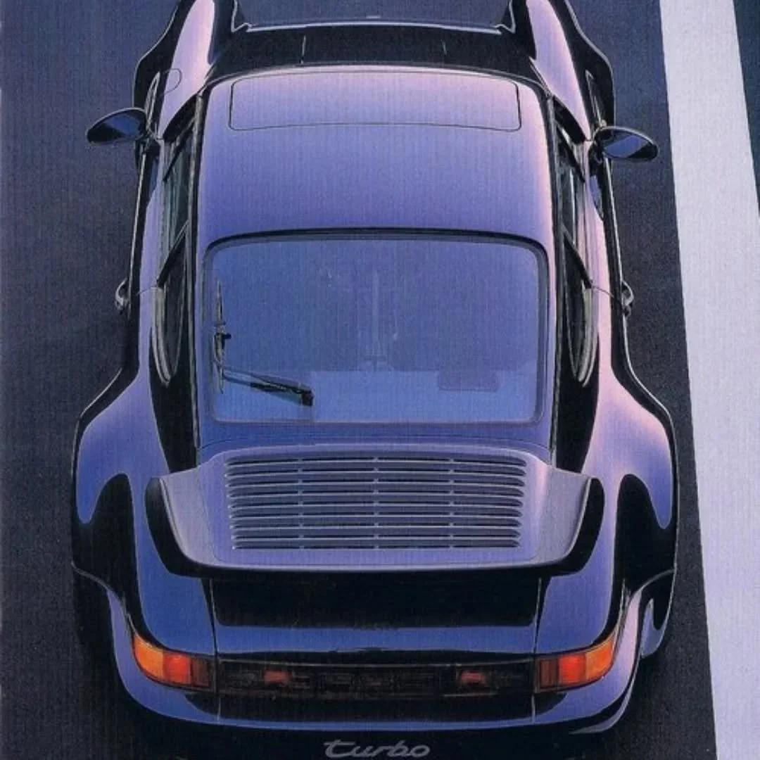 Early '90s Porsche 930 Turbo - last of the air-cooled 911 range.